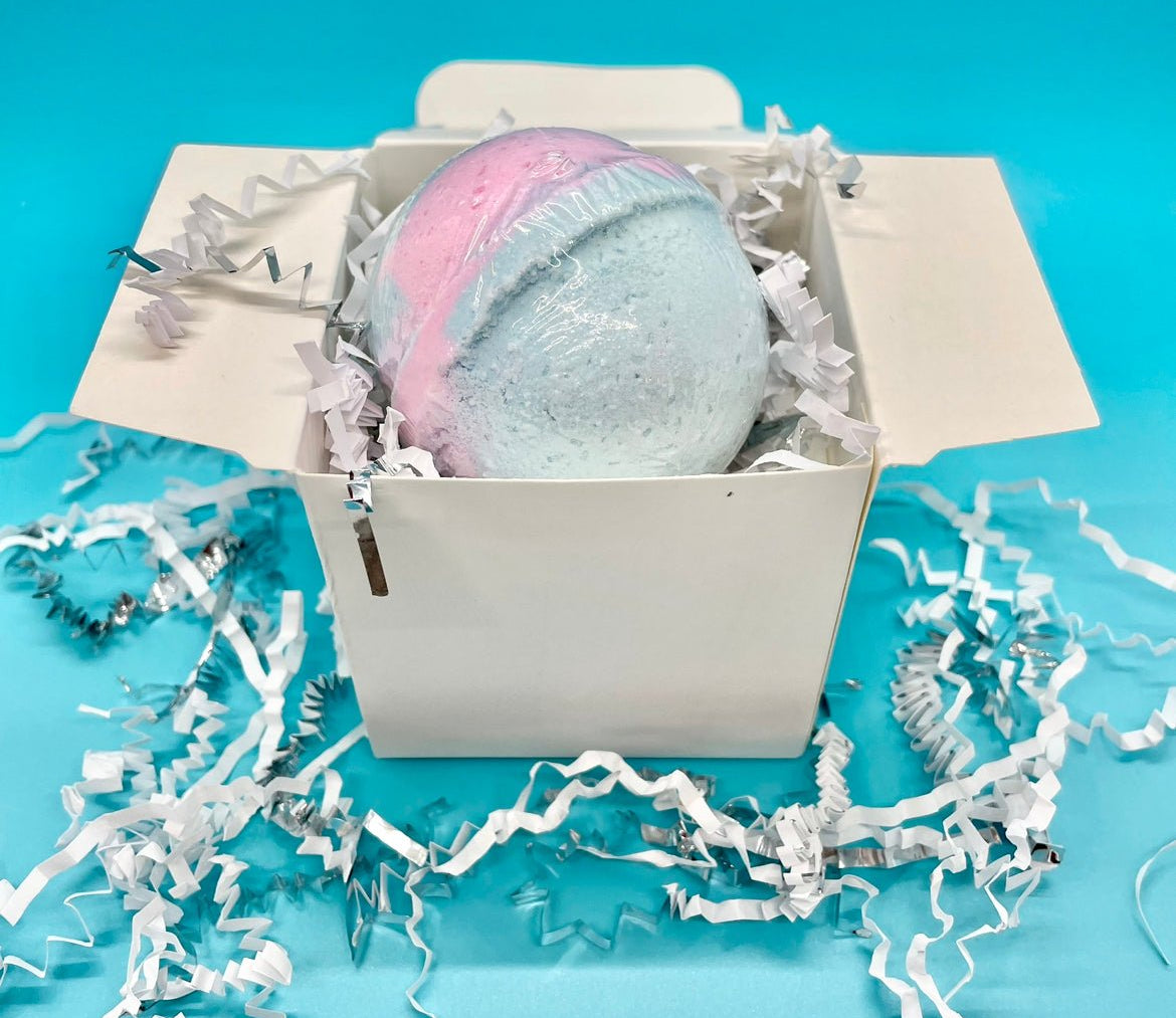 Bubblelicious Bath Bomb - Towel Back