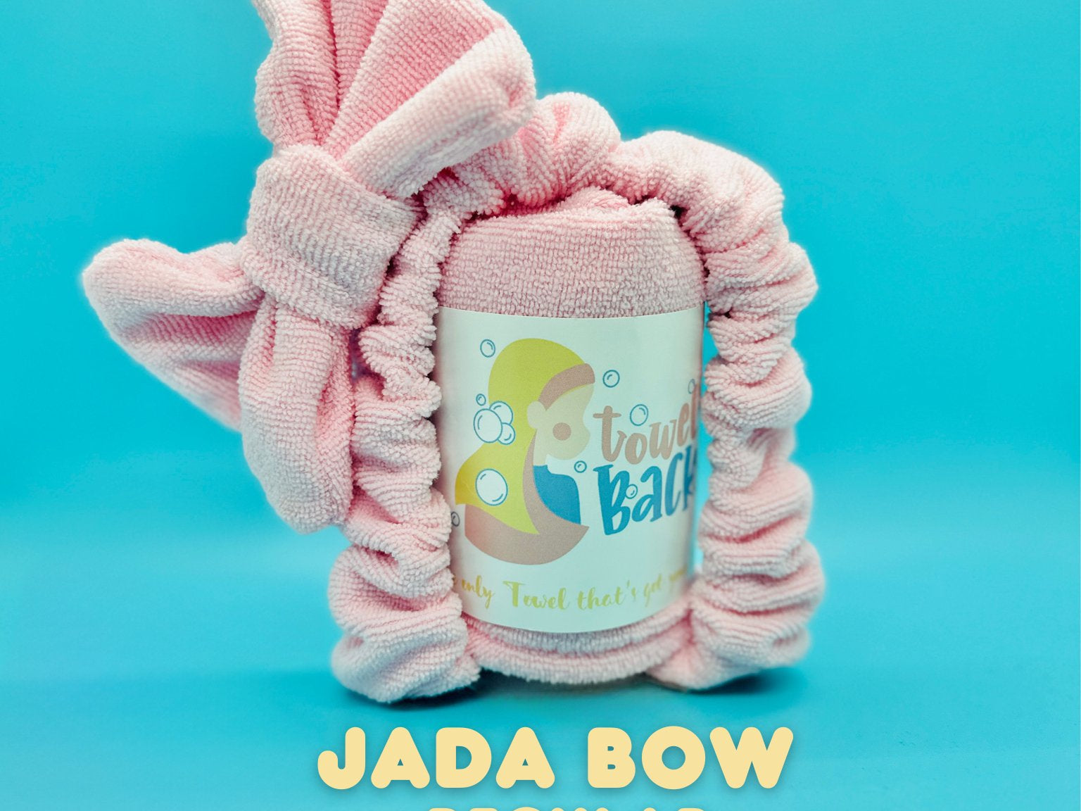 The Jada Bow - Microfiber Collection - Towel Back