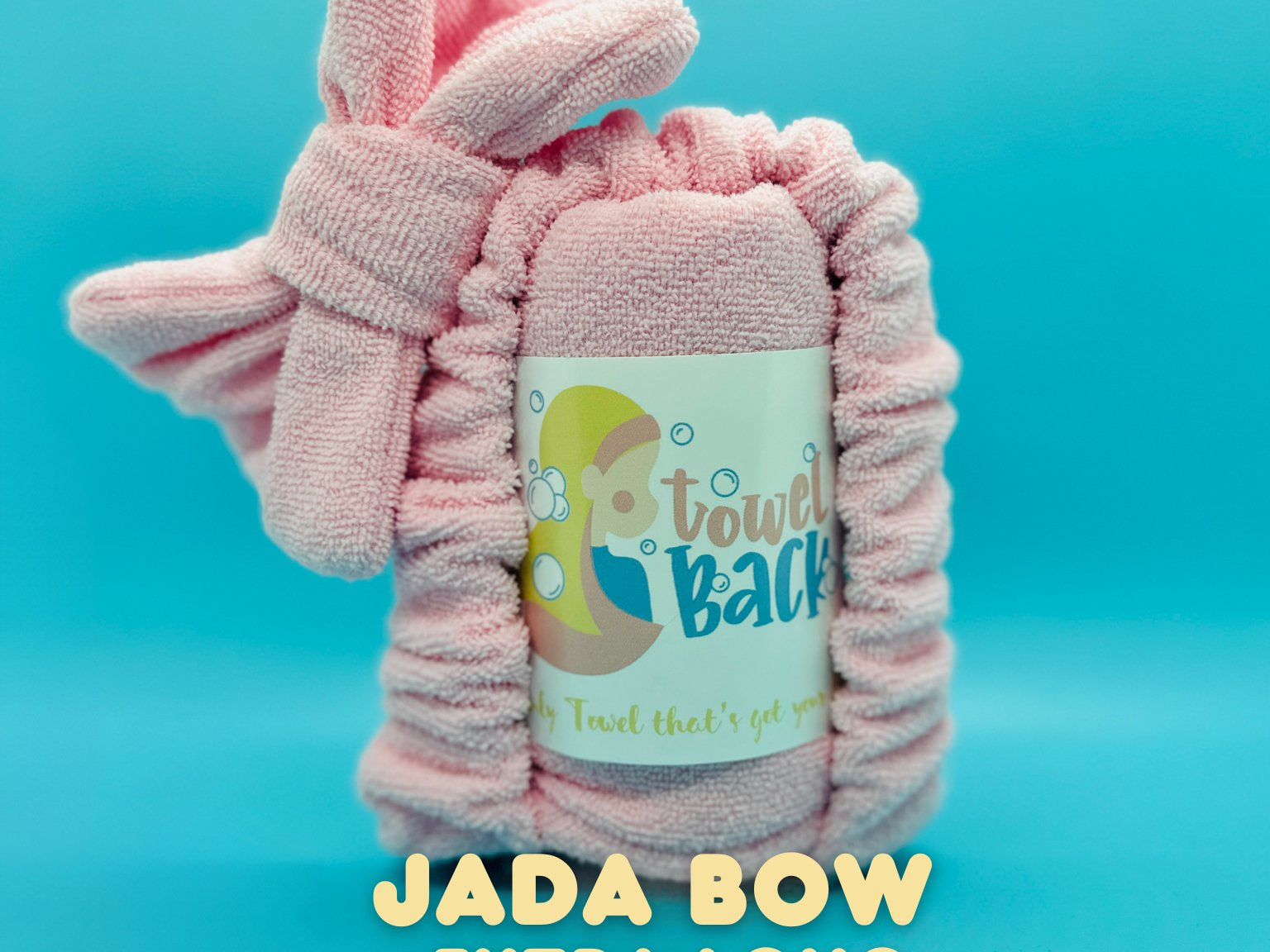 The Jada Bow - Microfiber Collection - Towel Back