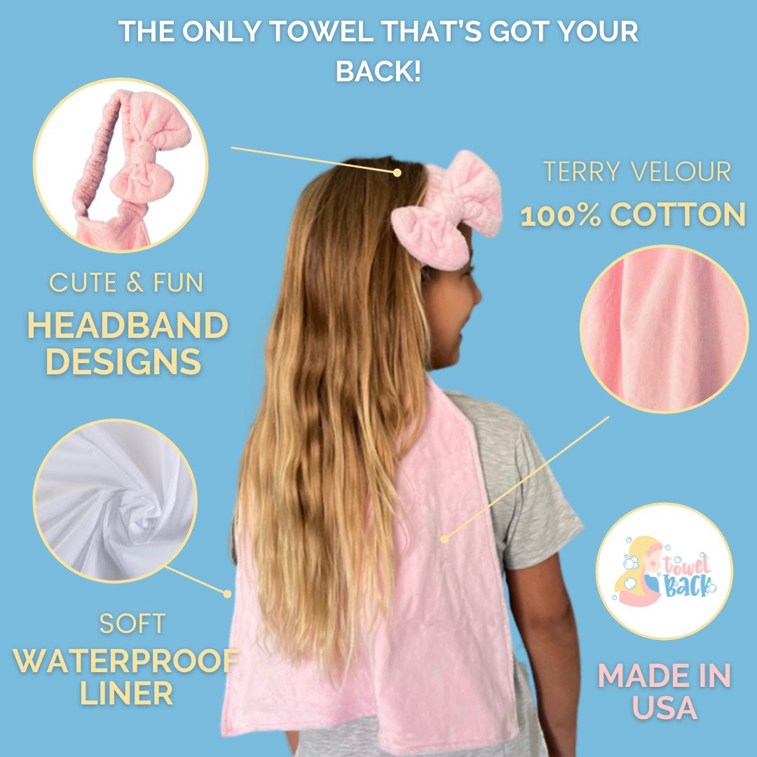 The Jada Bow Towel Back - Towel Back