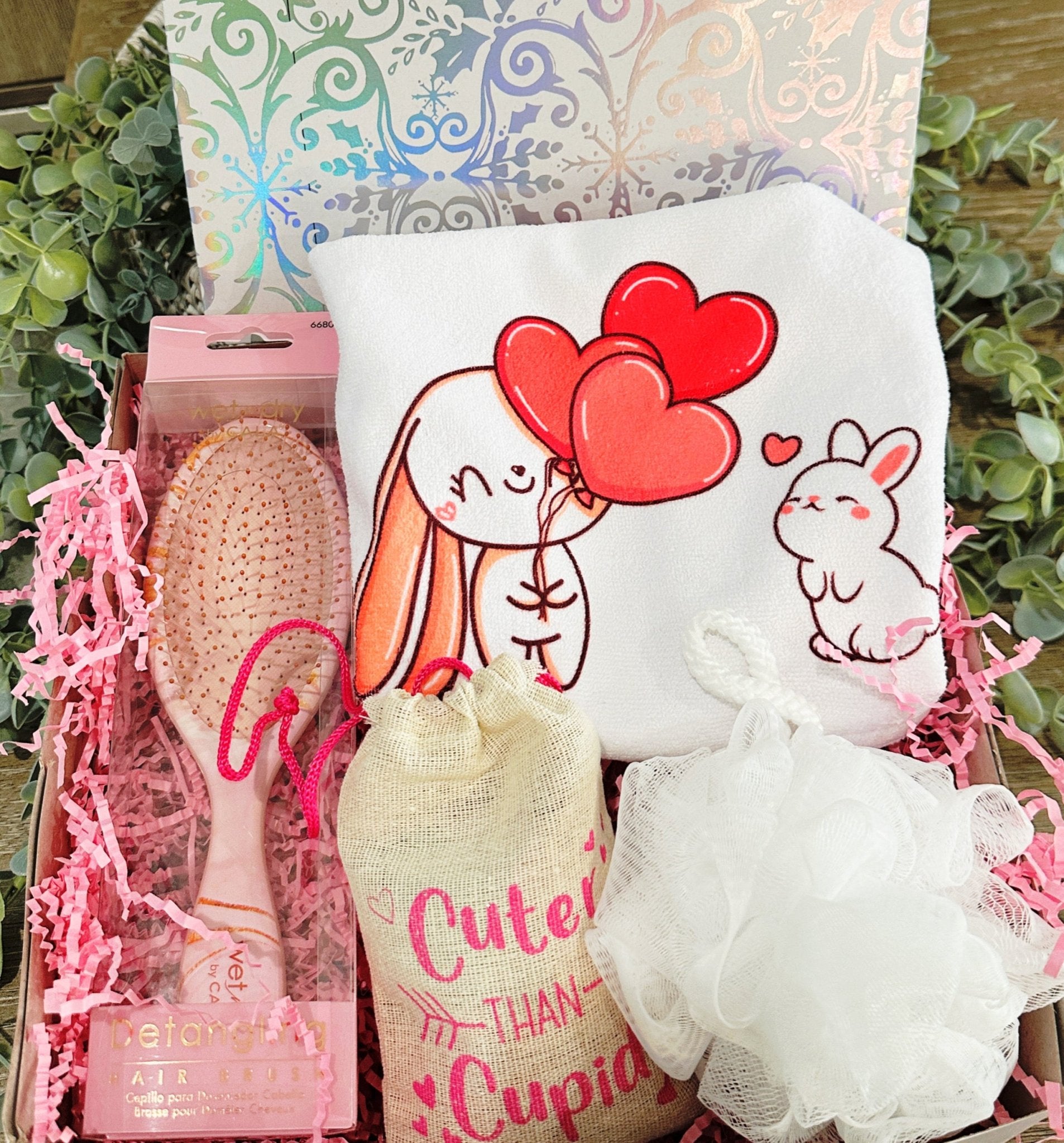 Valentines Gift Set - Towel Back