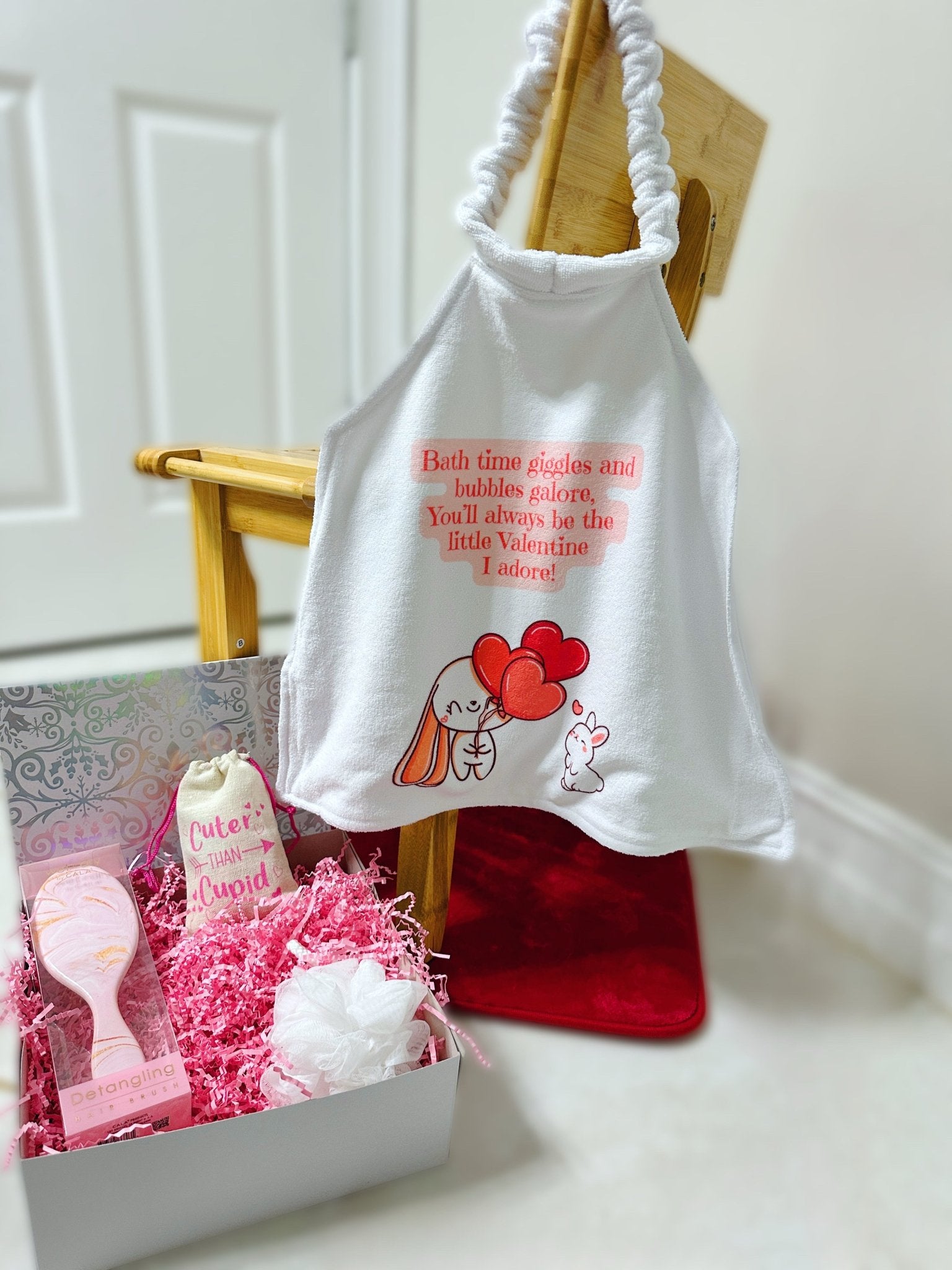 Valentines Gift Set - Towel Back